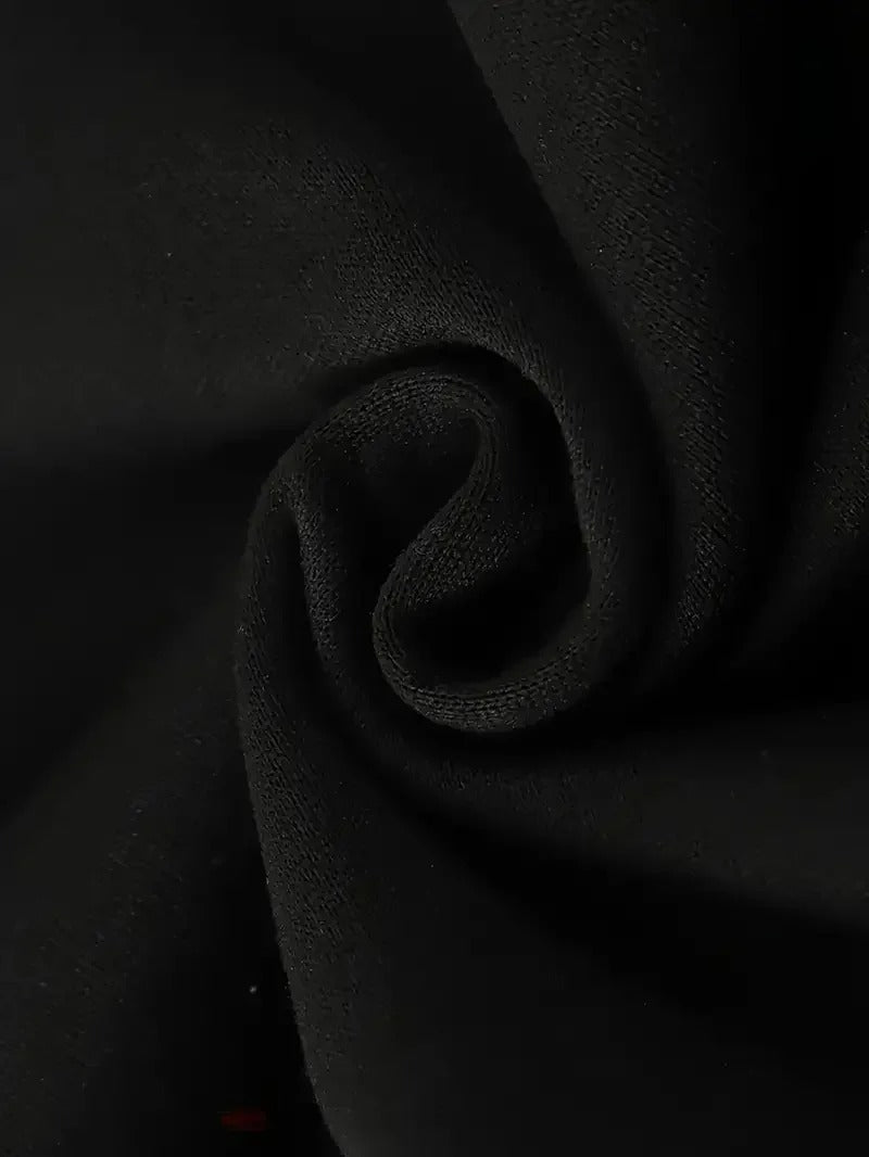 Love Print Fleece Hoodie