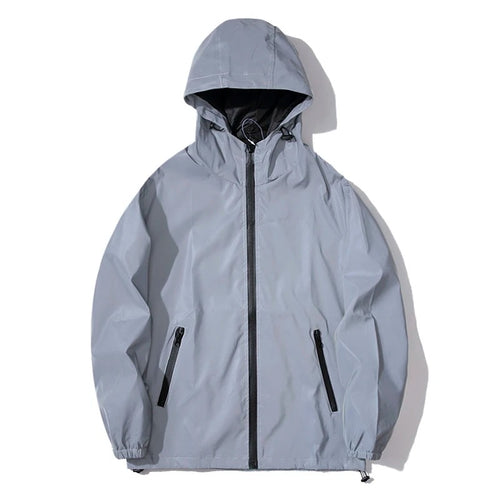 Reflective Windbreaker Jacket